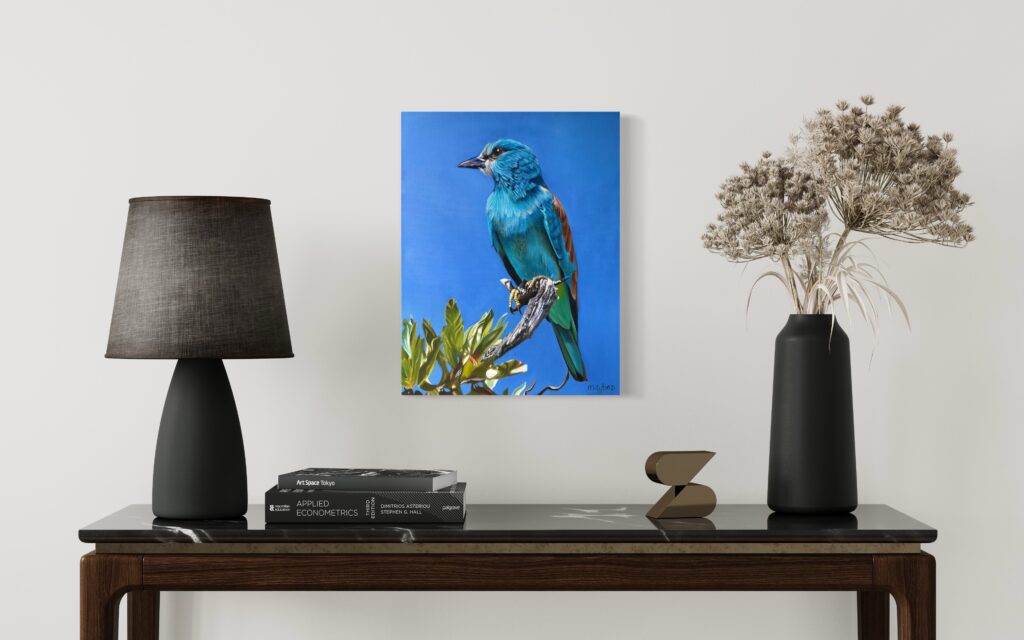 Blue Perched in the Kruger Mockup